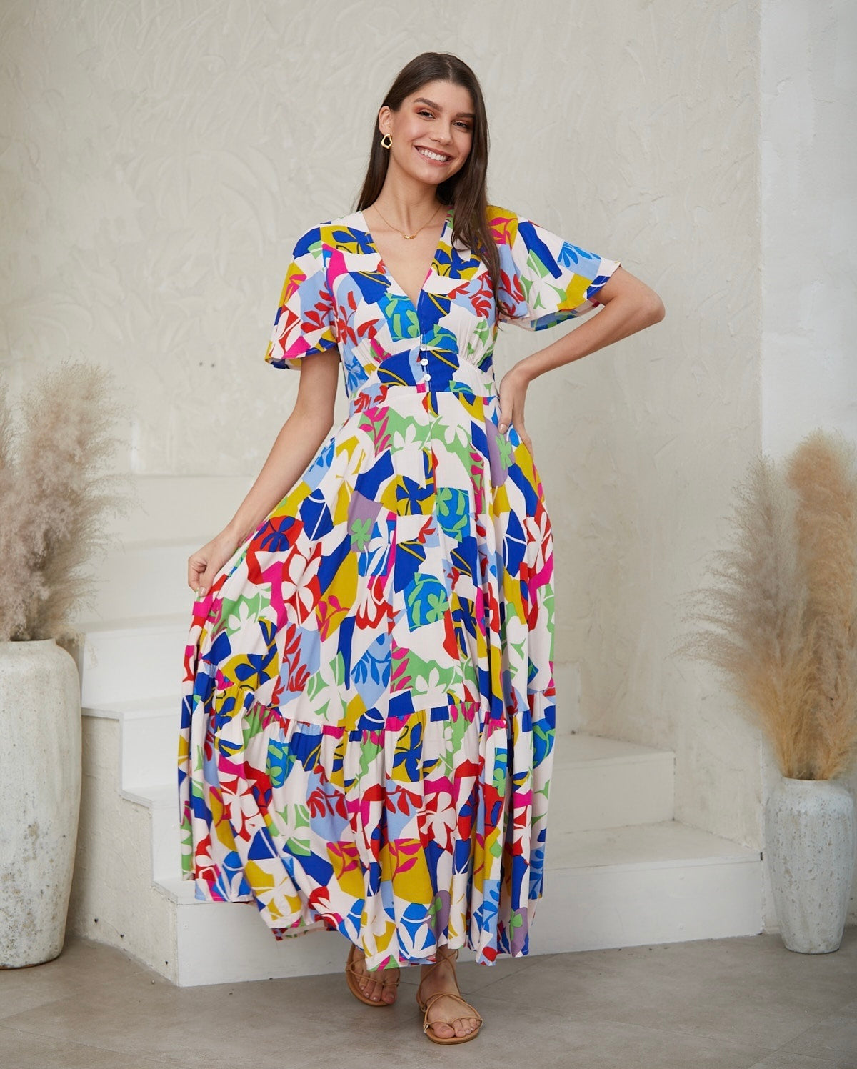 Camilla Bloom Maxi Dress