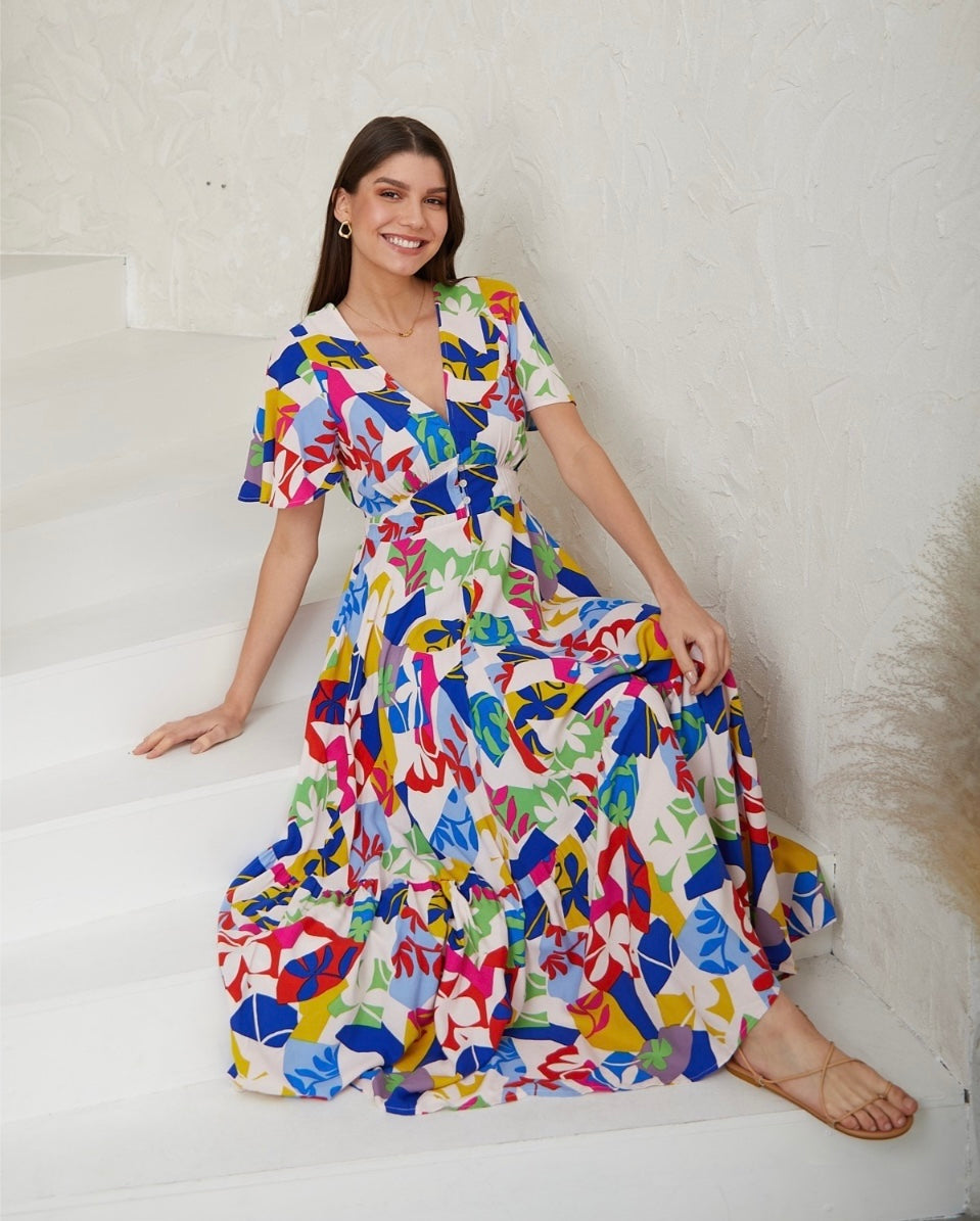 Camilla Bloom Maxi Dress