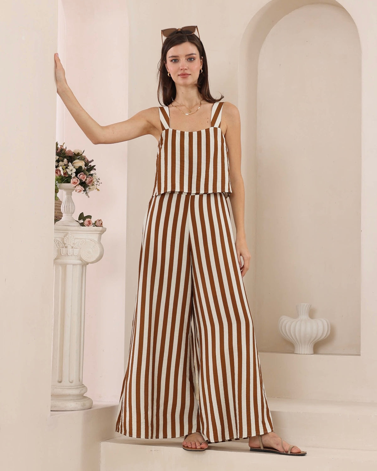 Lola Stripe Jumpsuit