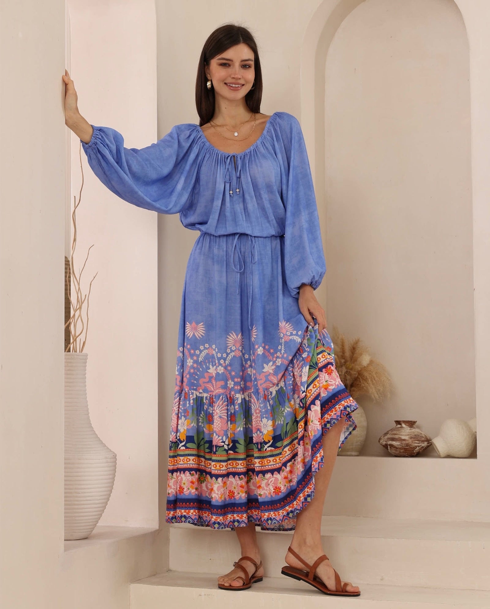 Villa Rosa Maxi Dress