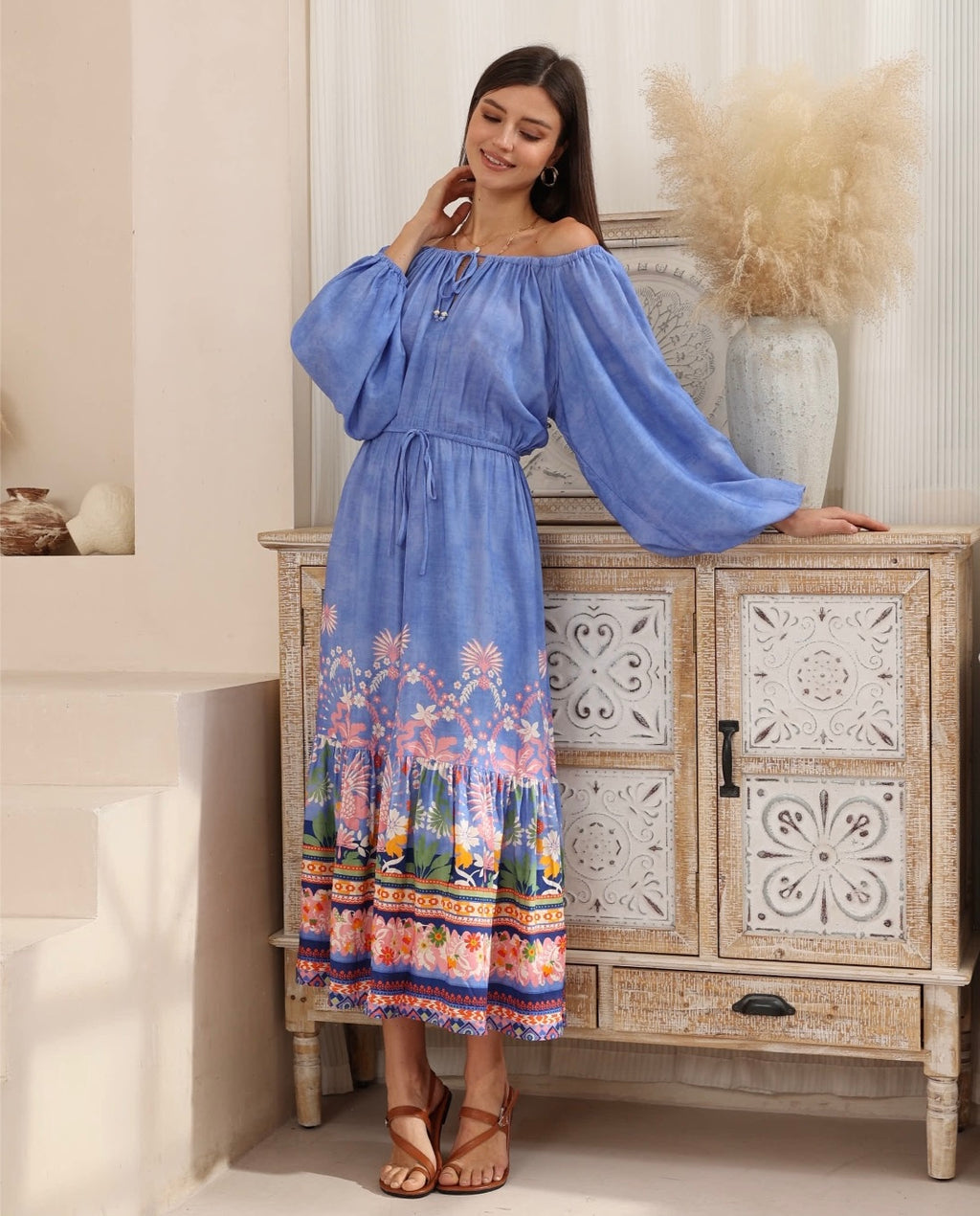 Villa Rosa Maxi Dress
