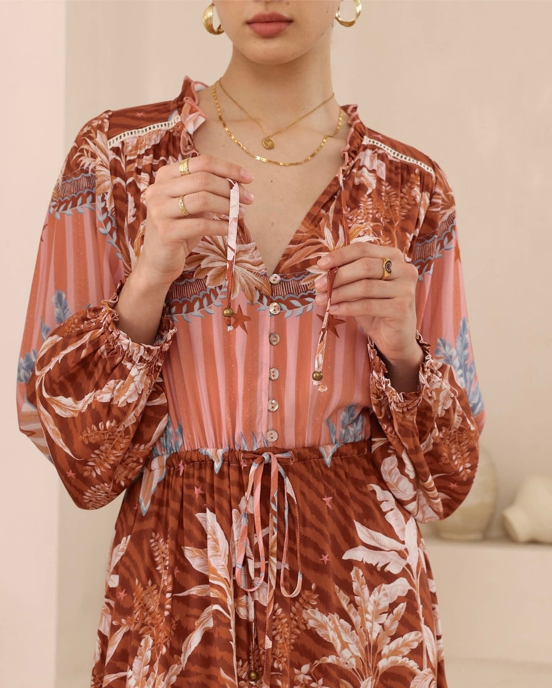 Casablanca Bloom Maxi
