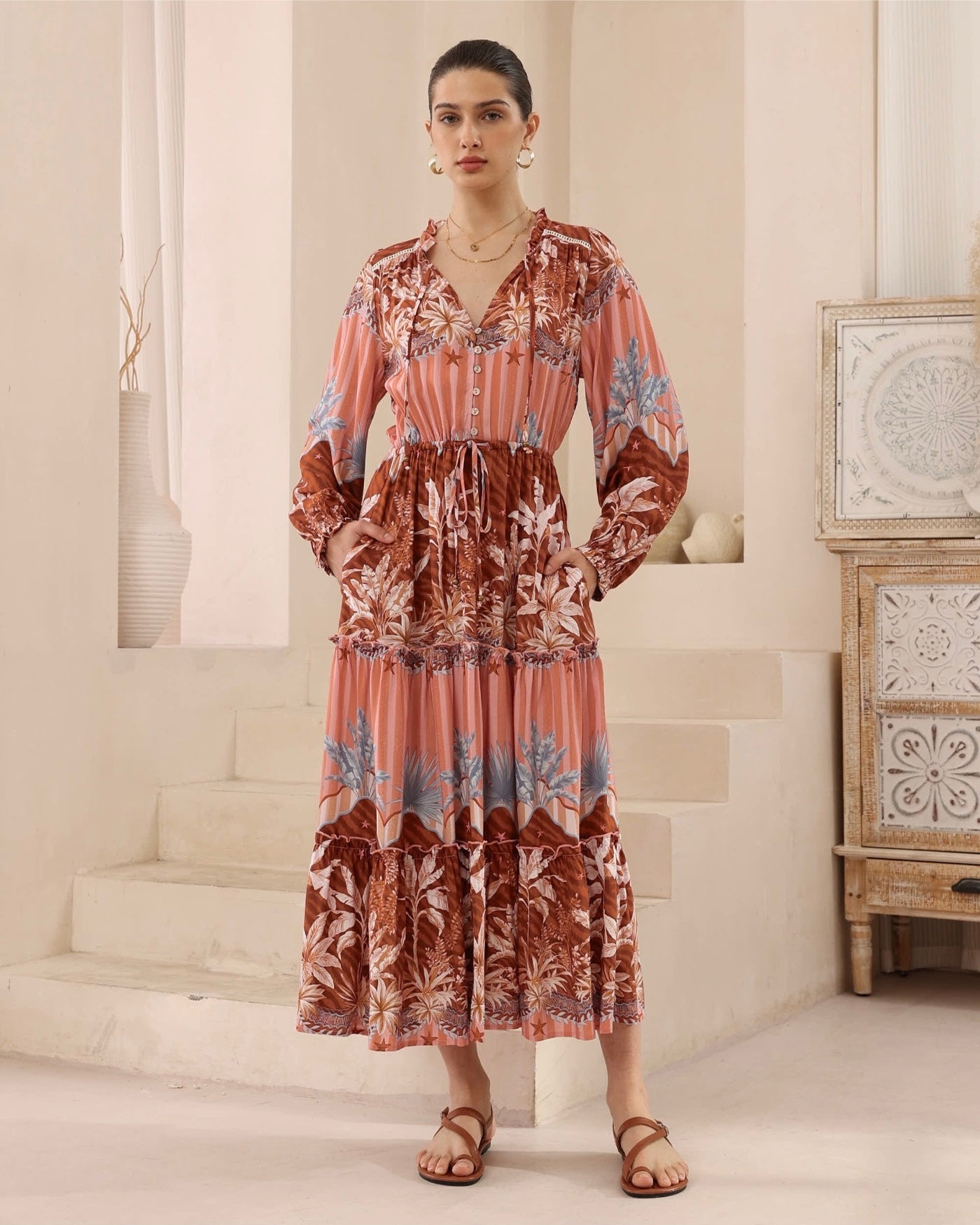 Casablanca Bloom Maxi