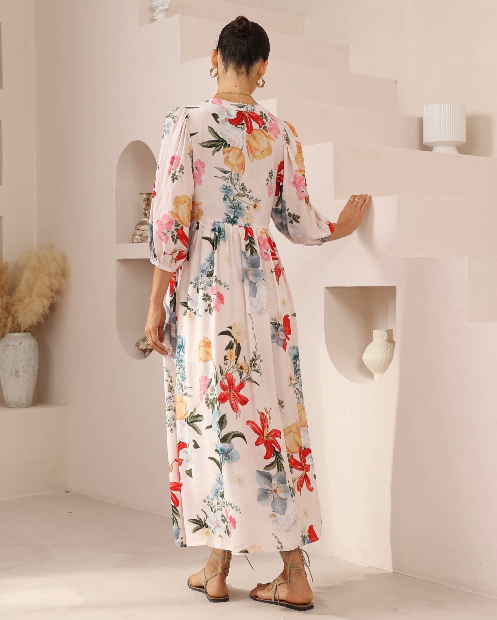 Toscana Bloom Maxi Dress