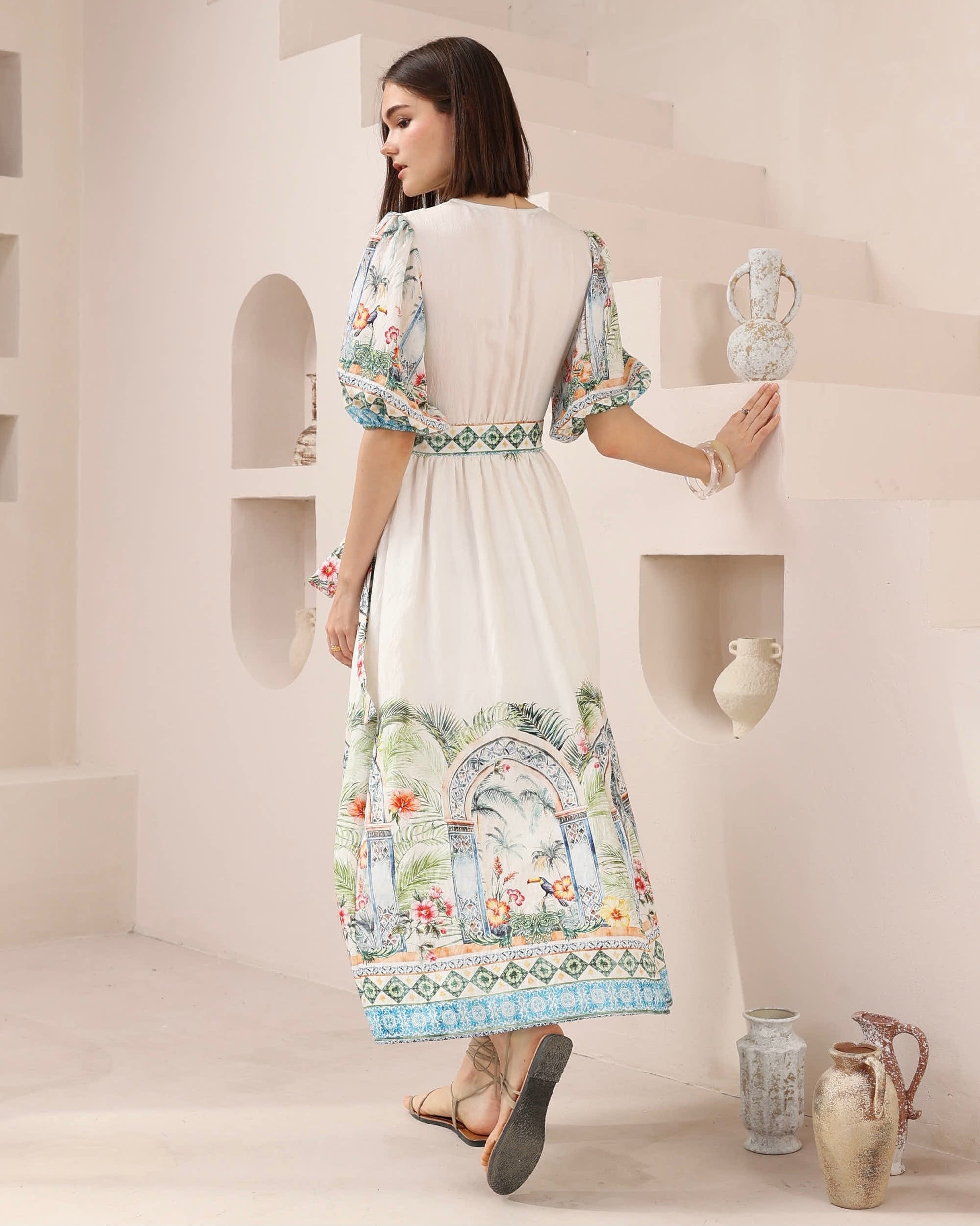 Cleo Wrap Dress