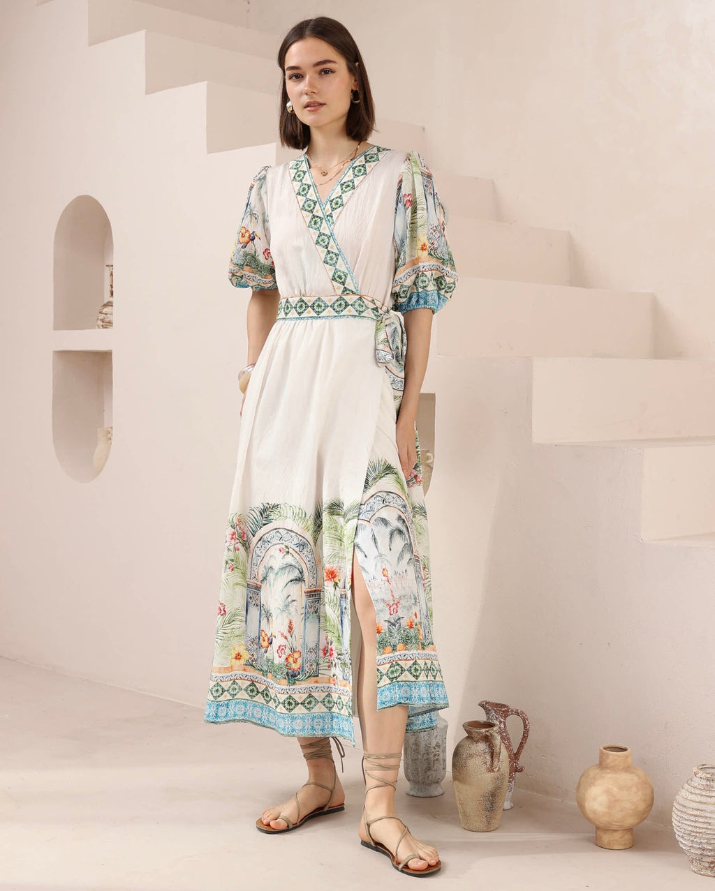 Cleo Wrap Dress
