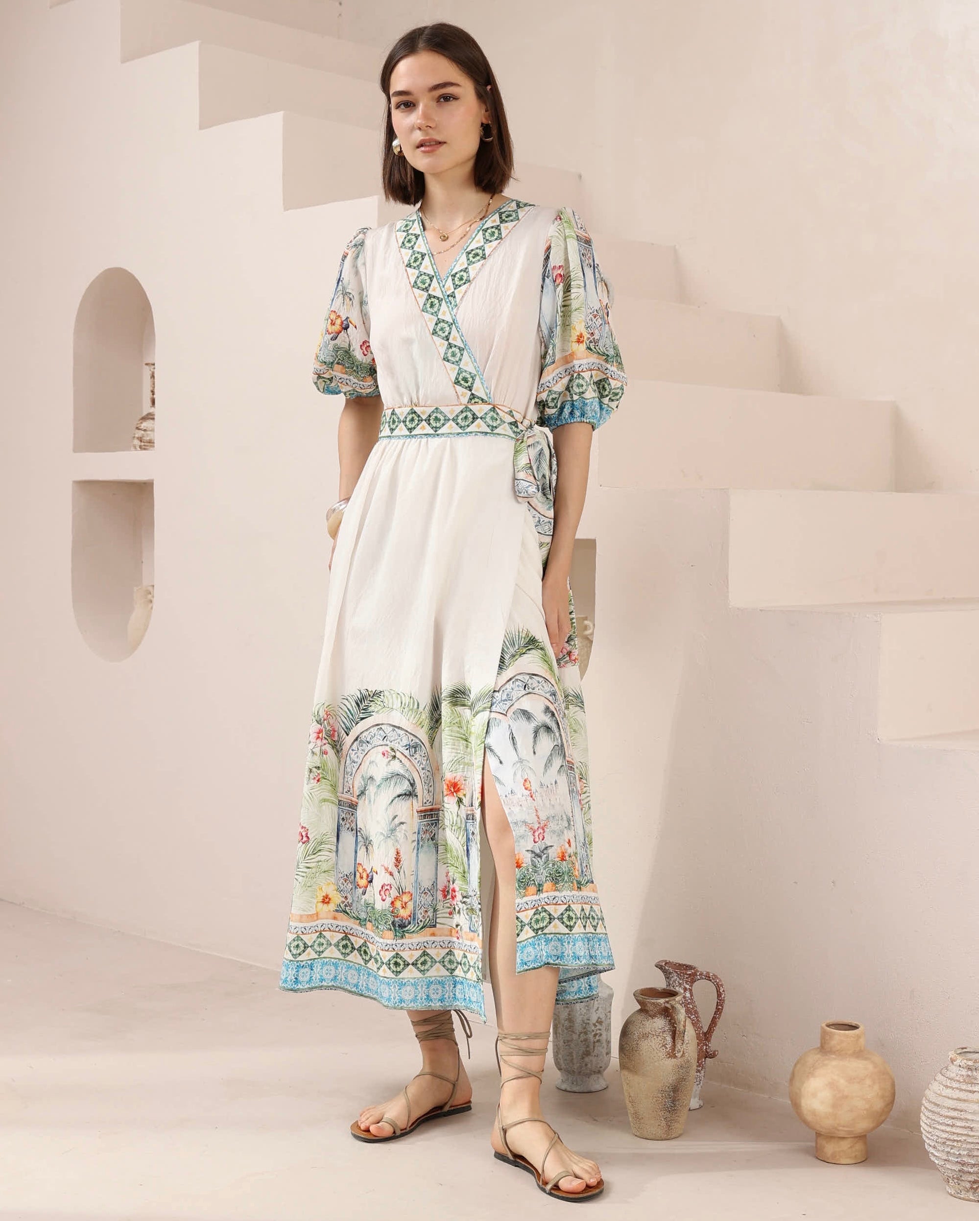 Cleo Wrap Dress