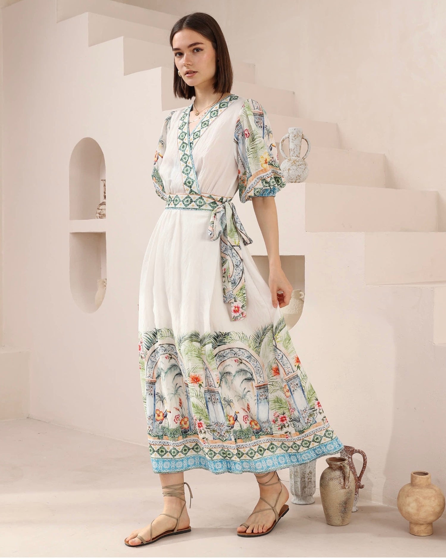 Cleo Wrap Dress