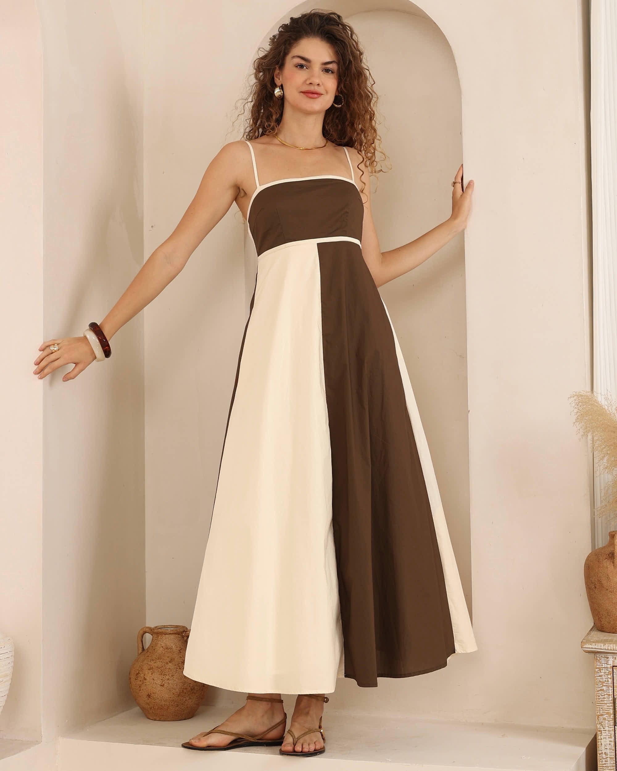 Vanilla Mocha Maxi Dress