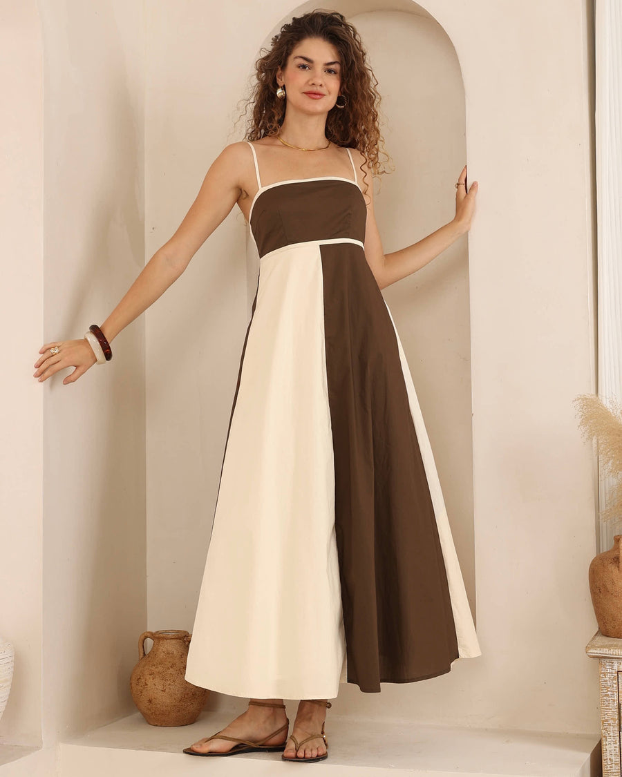 Vanilla Mocha Maxi Dress