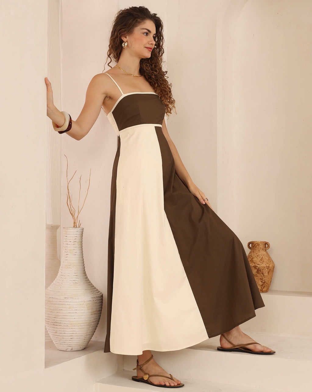 Vanilla Mocha Maxi Dress