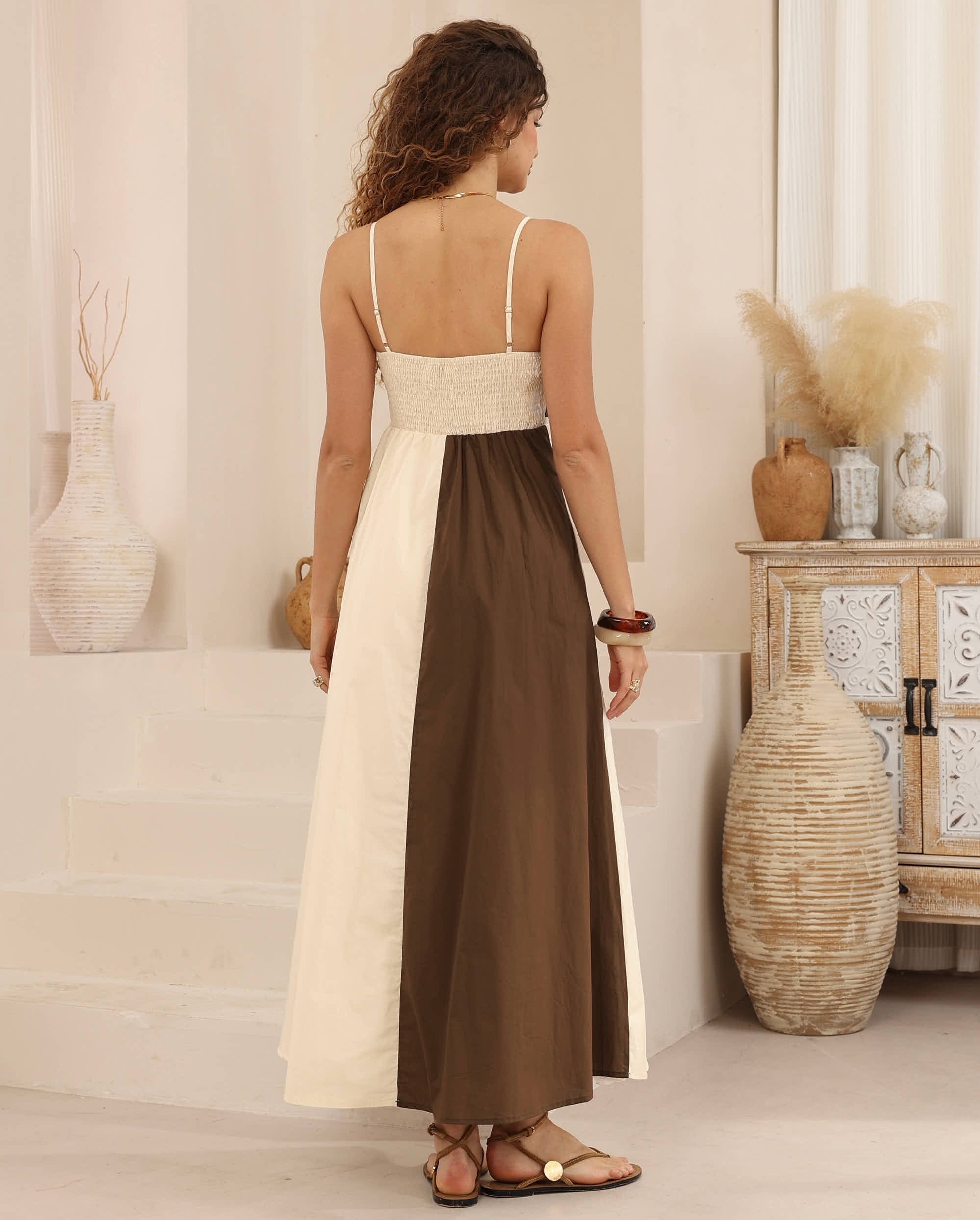 Vanilla Mocha Maxi Dress
