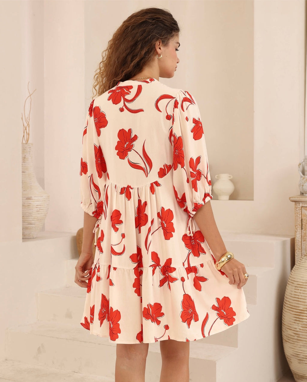 Positano Poppy Mini Dress