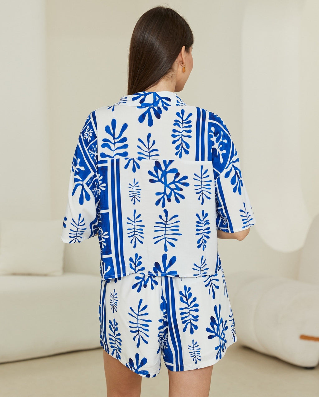 Holiday Print Casual Shirt