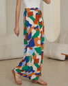 Multi Wide Leg Pants