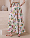 Exclusive Print Palazzo Pants