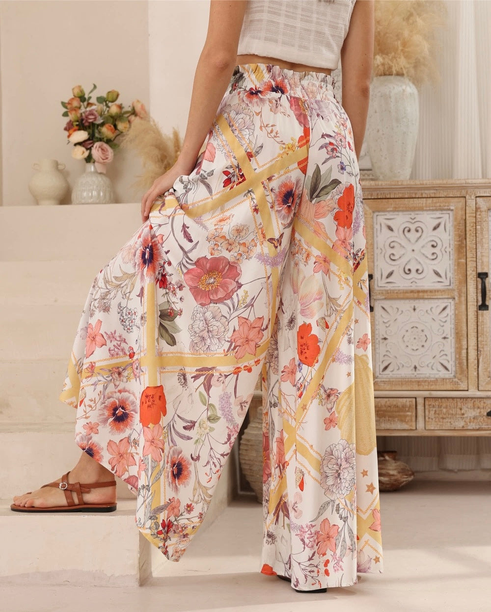Siena Floral Palazzo Pants