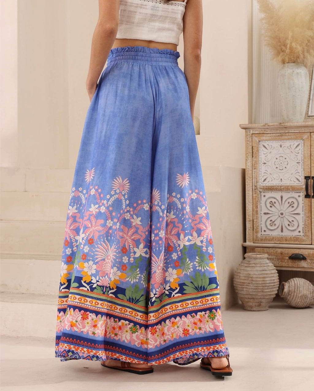 Villa Rosa Palazzo Pants