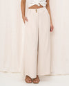 Linen Wide Leg Pants