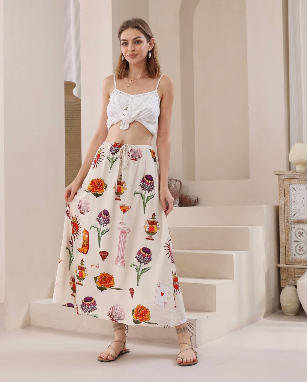 Western Bloom Skirt