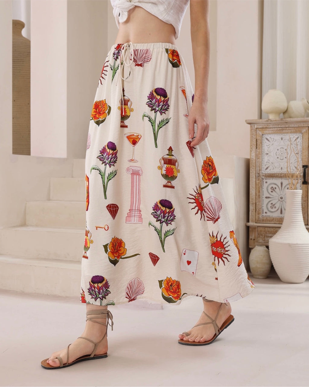 Western Bloom Skirt