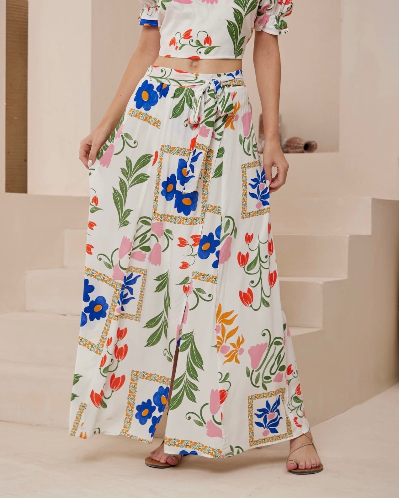Soller Garden Wrap Skirt