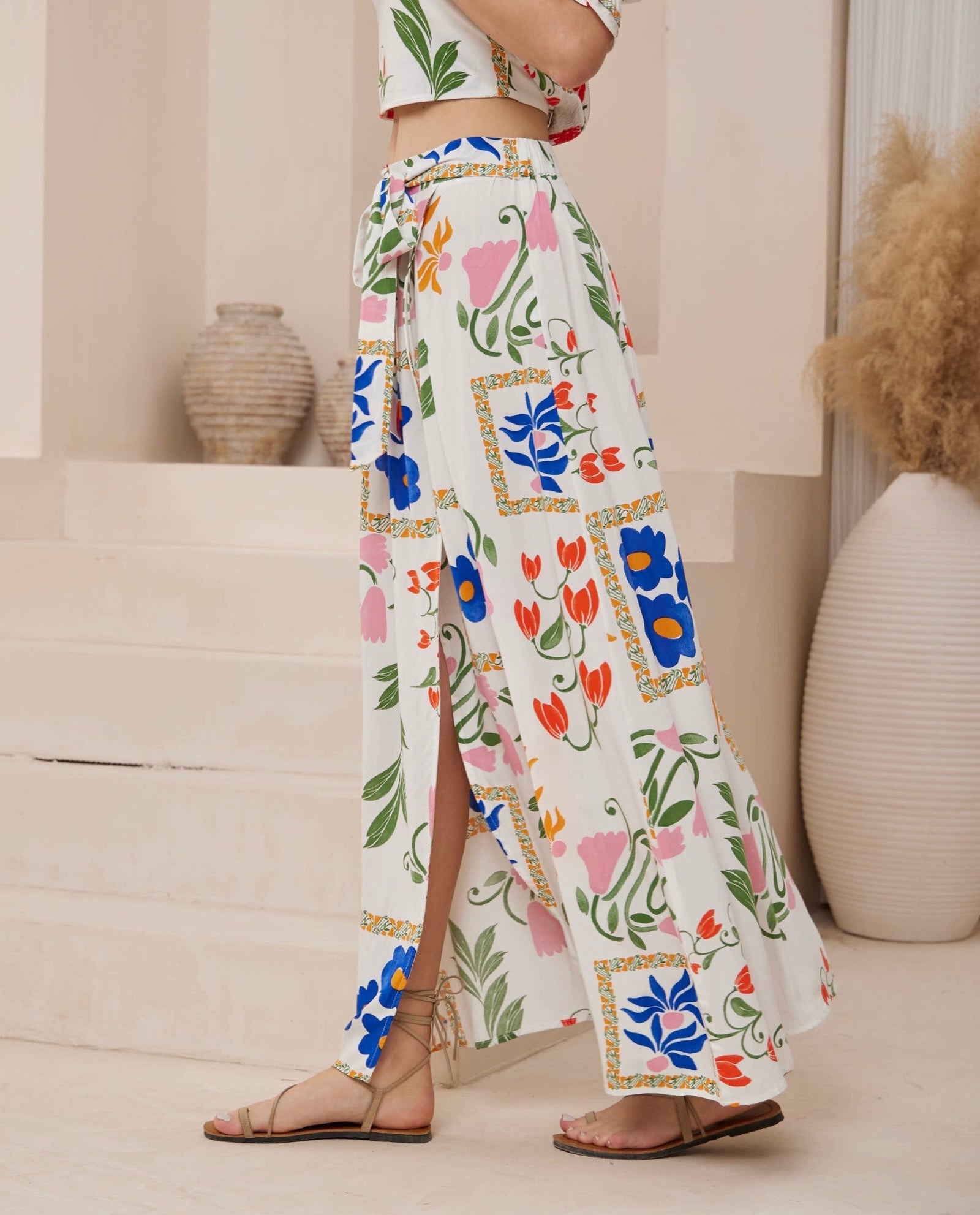 Soller Garden Wrap Skirt