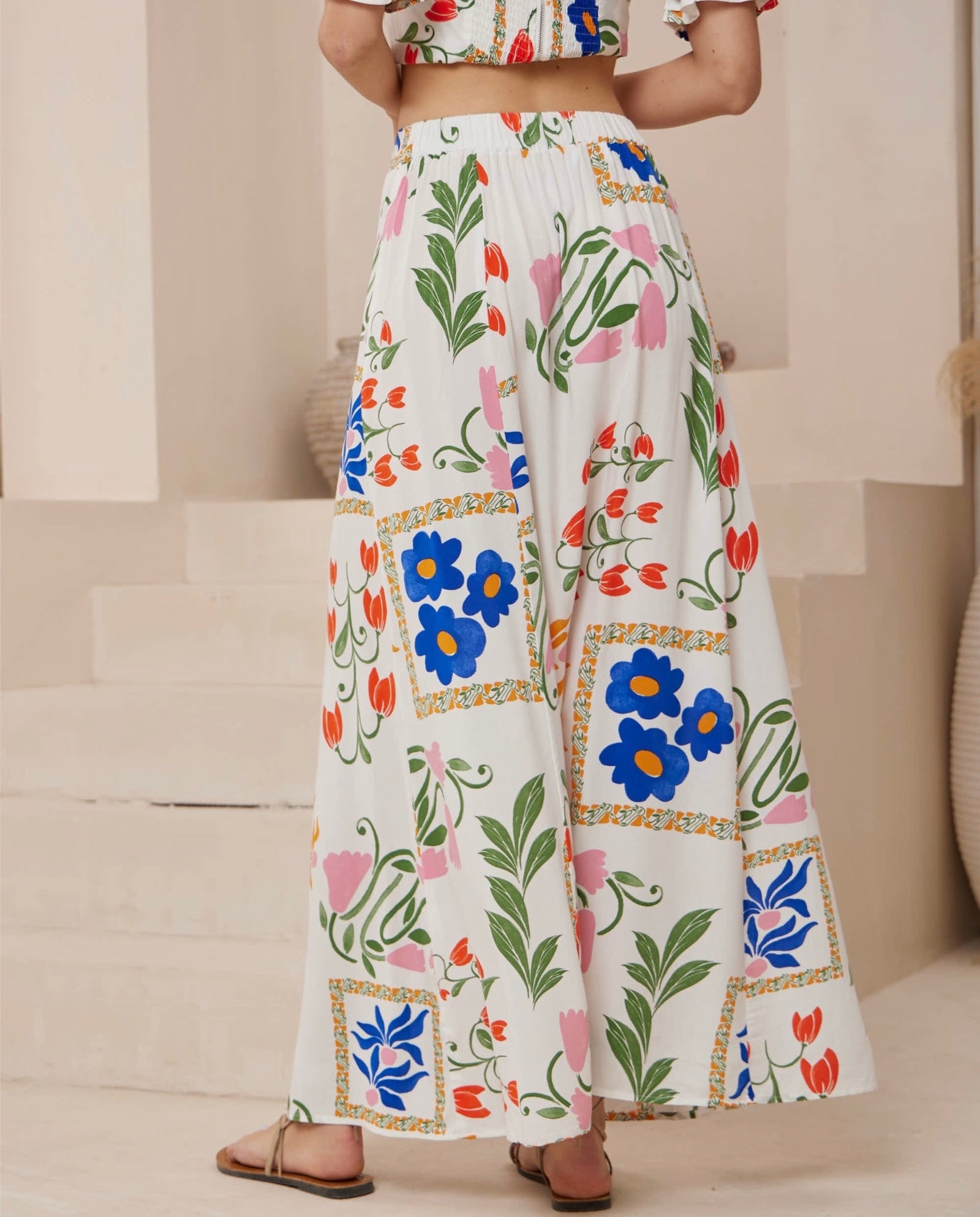 Soller Garden Wrap Skirt