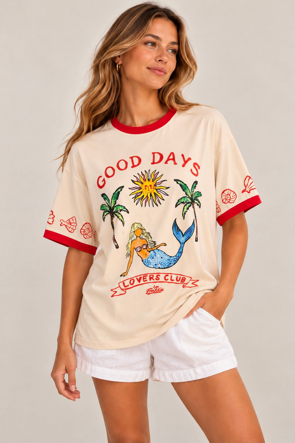 Good Days T-Shirt Cream