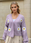 Daisy Dreams Lilac Cardigan