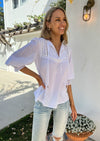 Abby White Blouse