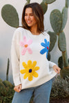 White Flower Knit