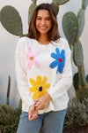 White Flower Knit