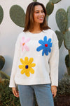 White Flower Knit