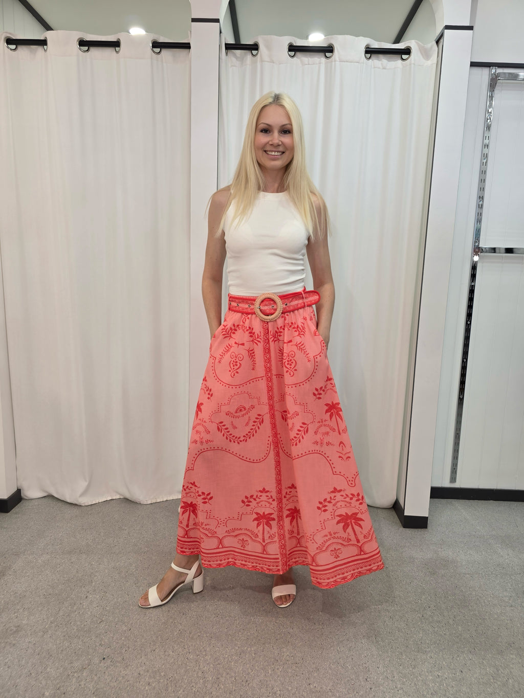 Barcelona Belted Skirt