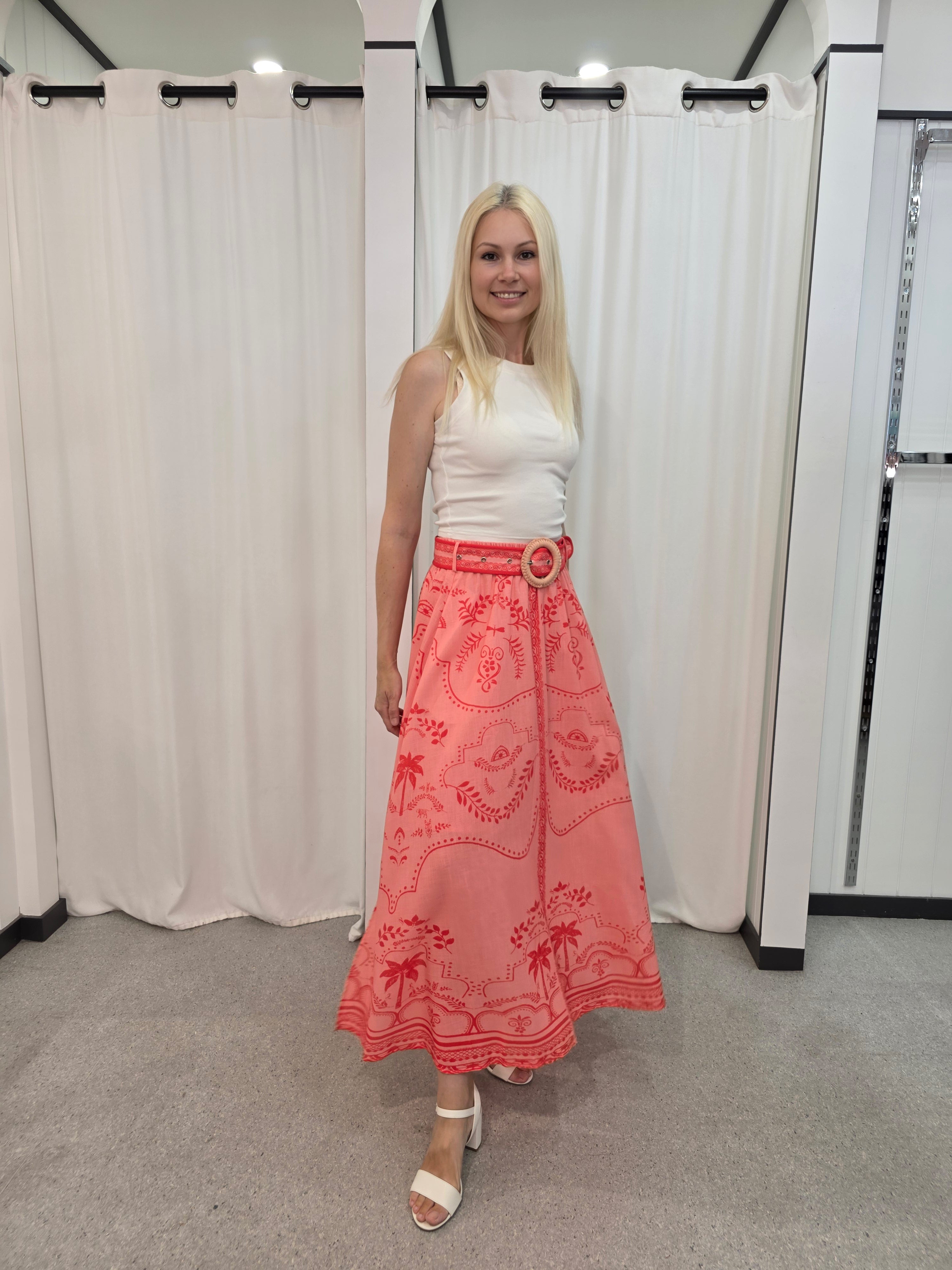 Barcelona Belted Skirt