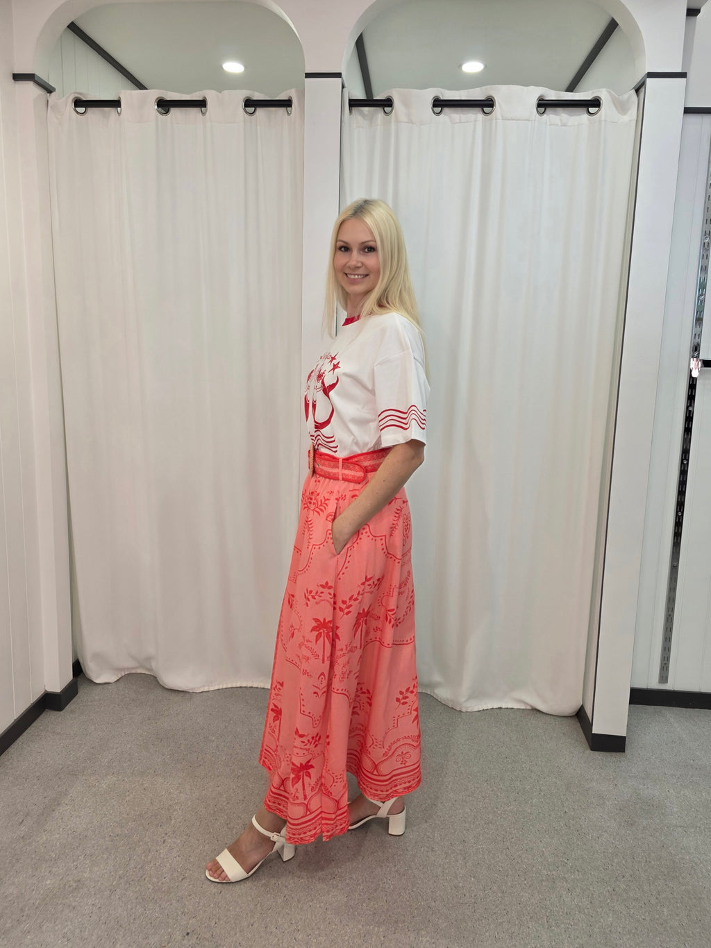 Barcelona Belted Skirt