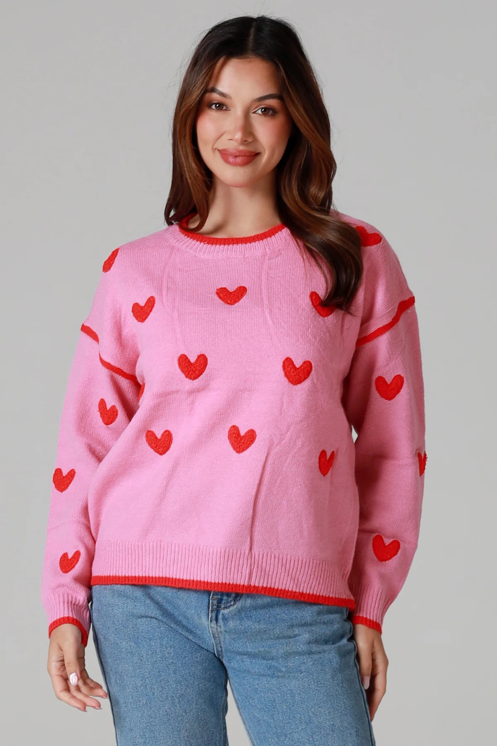 Love Heart Knit Top