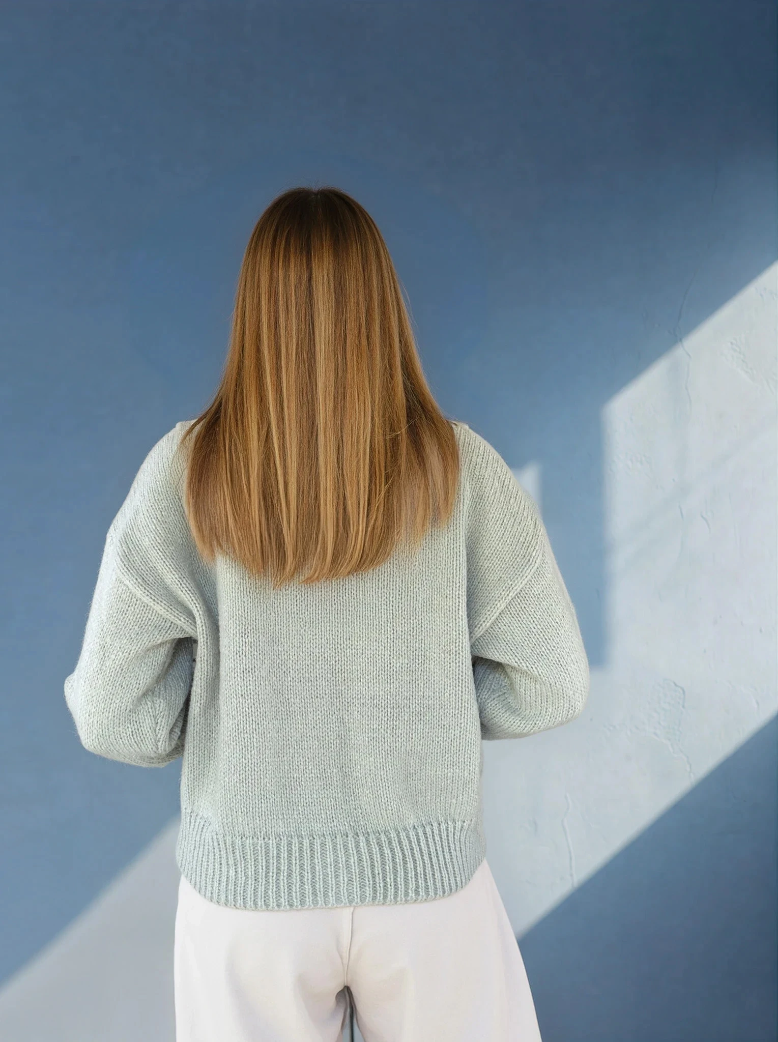 Cosy 3D Flower Sage Cardigan