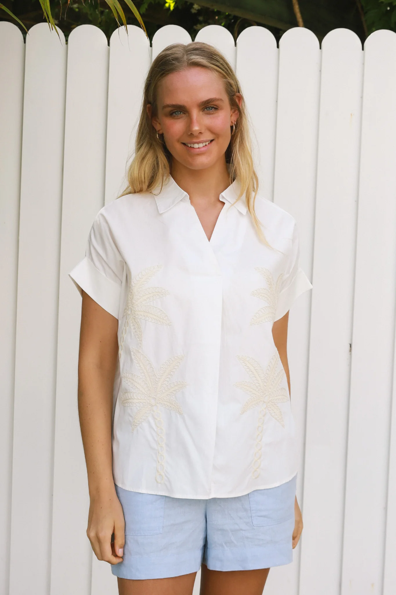 Mila Embroidered Shirt