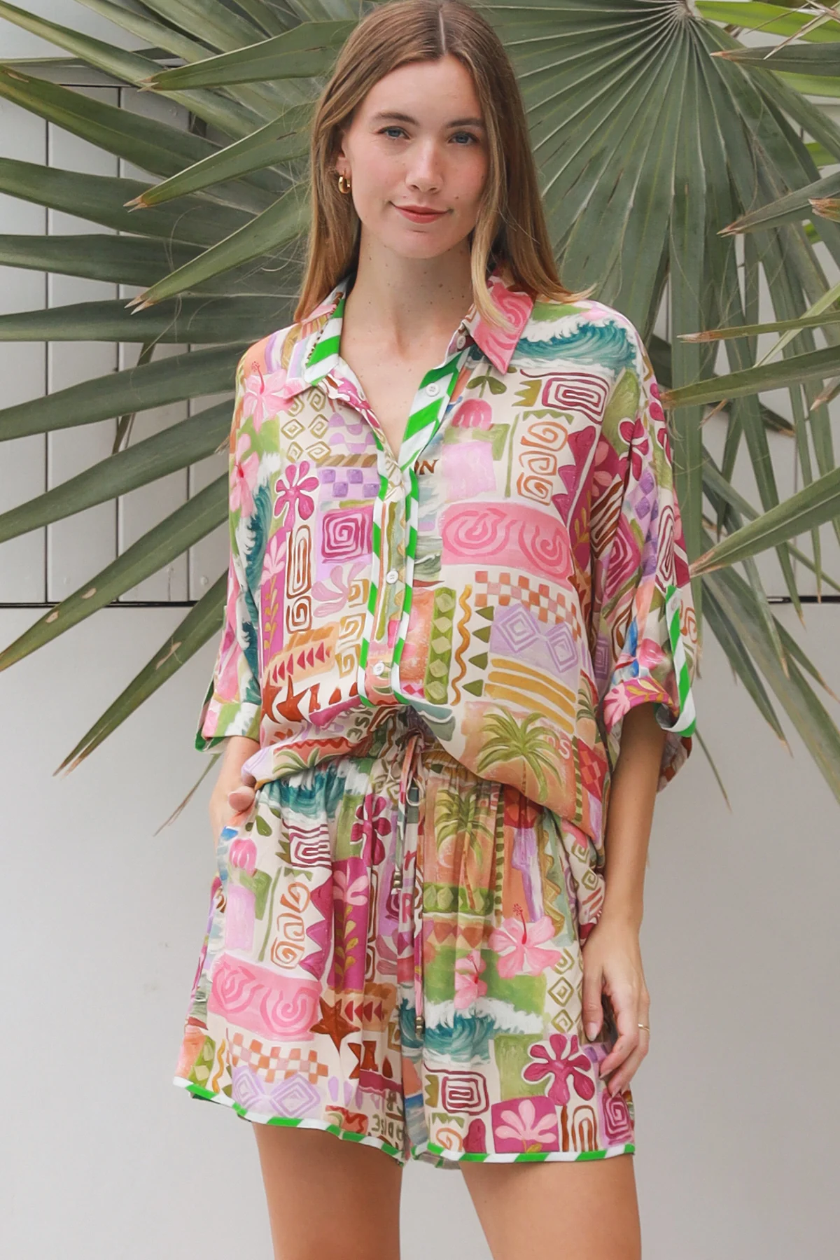 Sunset Palms Matching Set