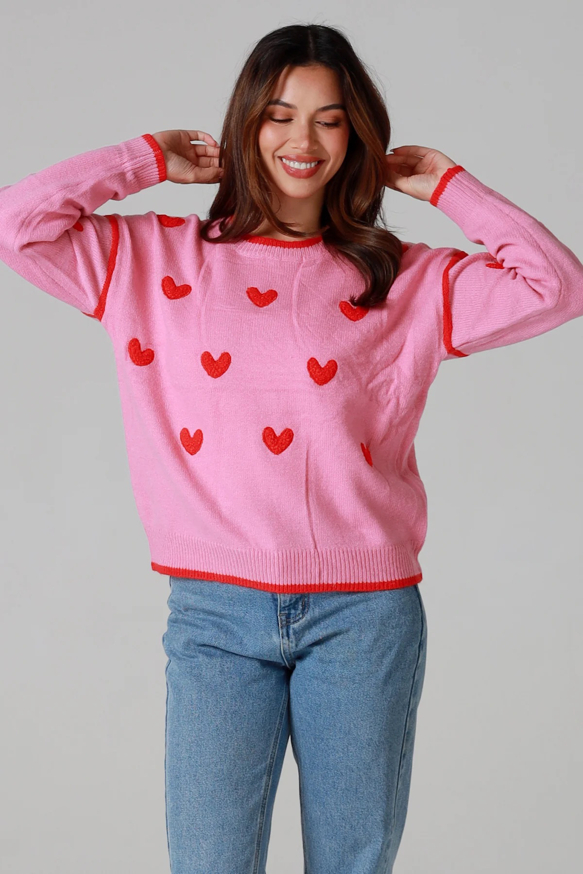 Love Heart Knit Top