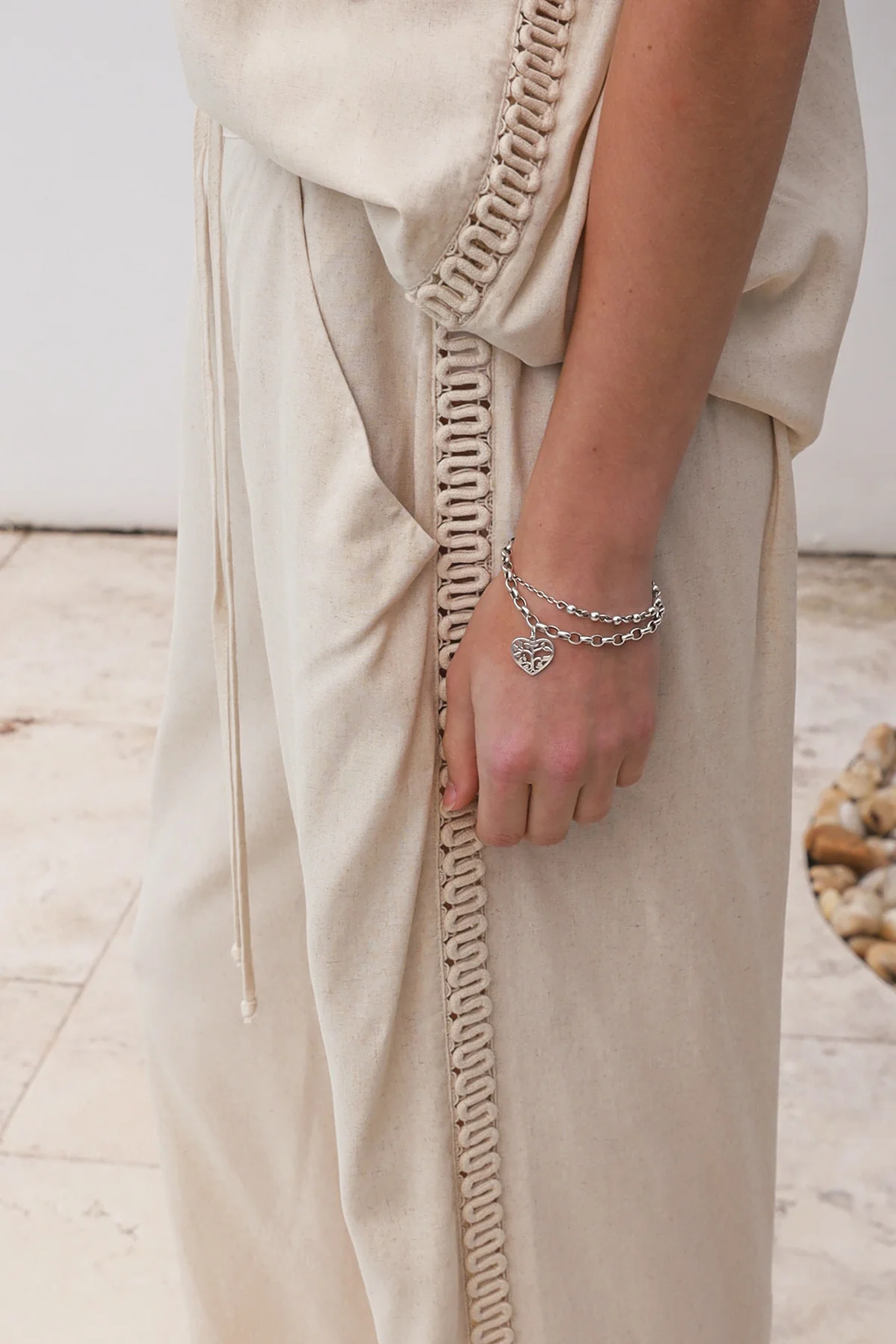 Santorini Linen Blend Set