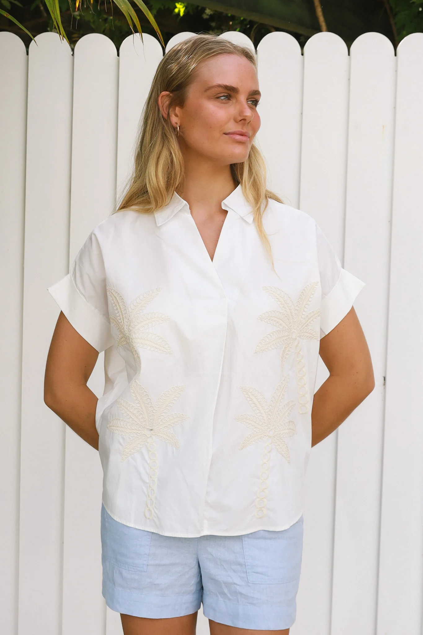 Mila Embroidered Shirt