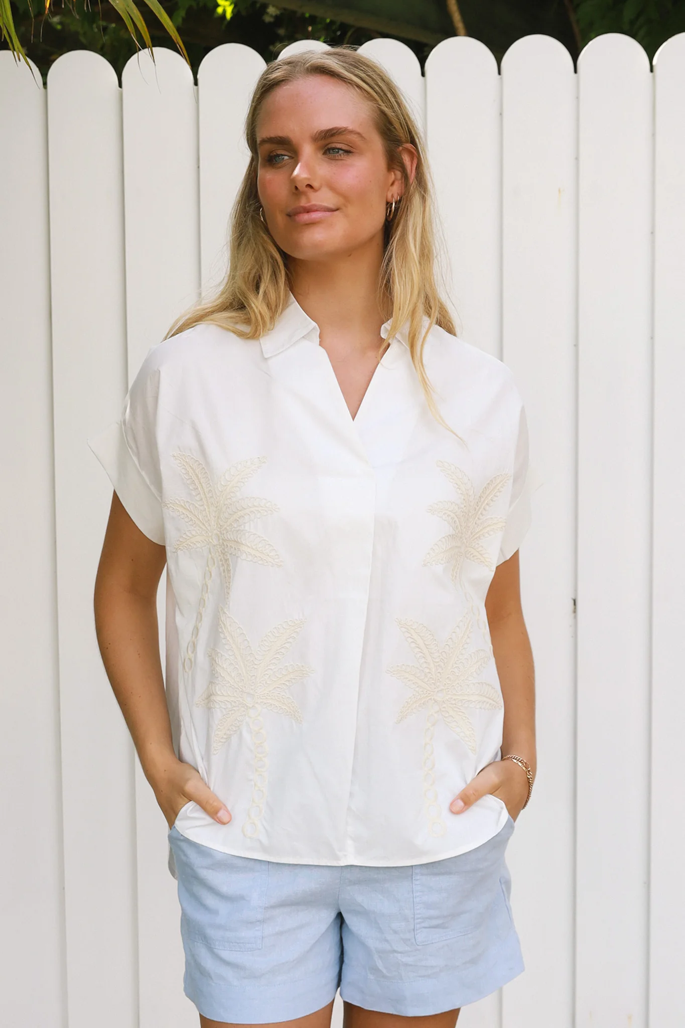 Mila Embroidered Shirt