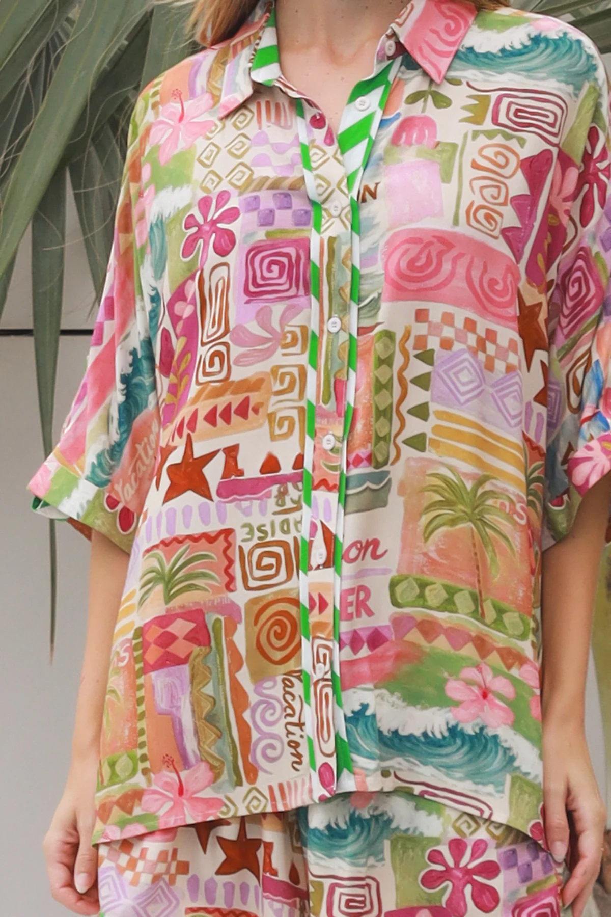 Sunset Palms Matching Set