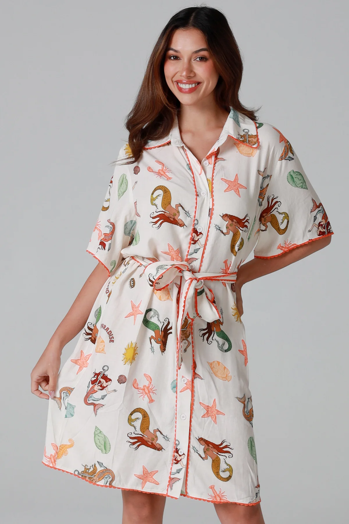 Mermaid Shirt Dress