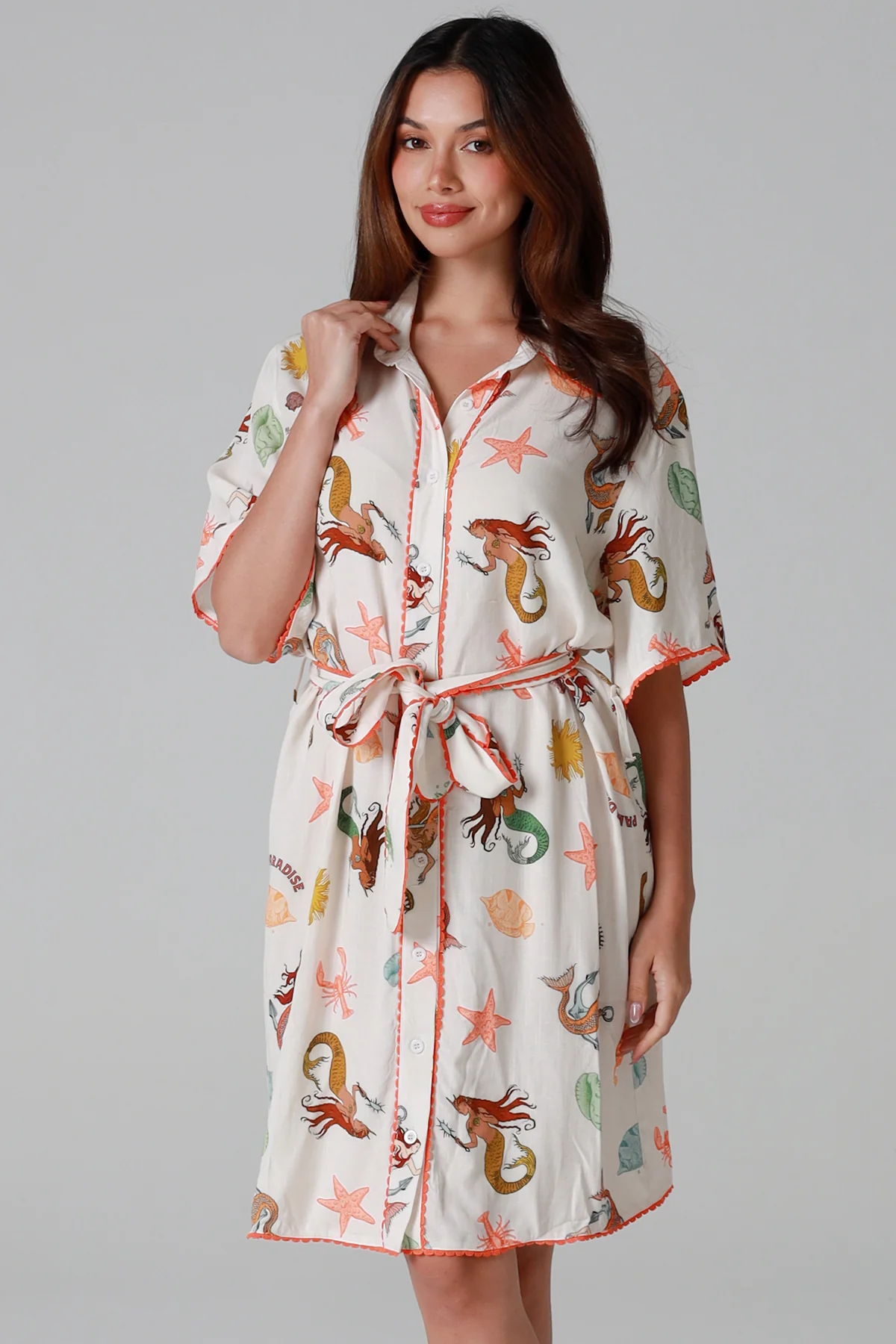 Mermaid Shirt Dress