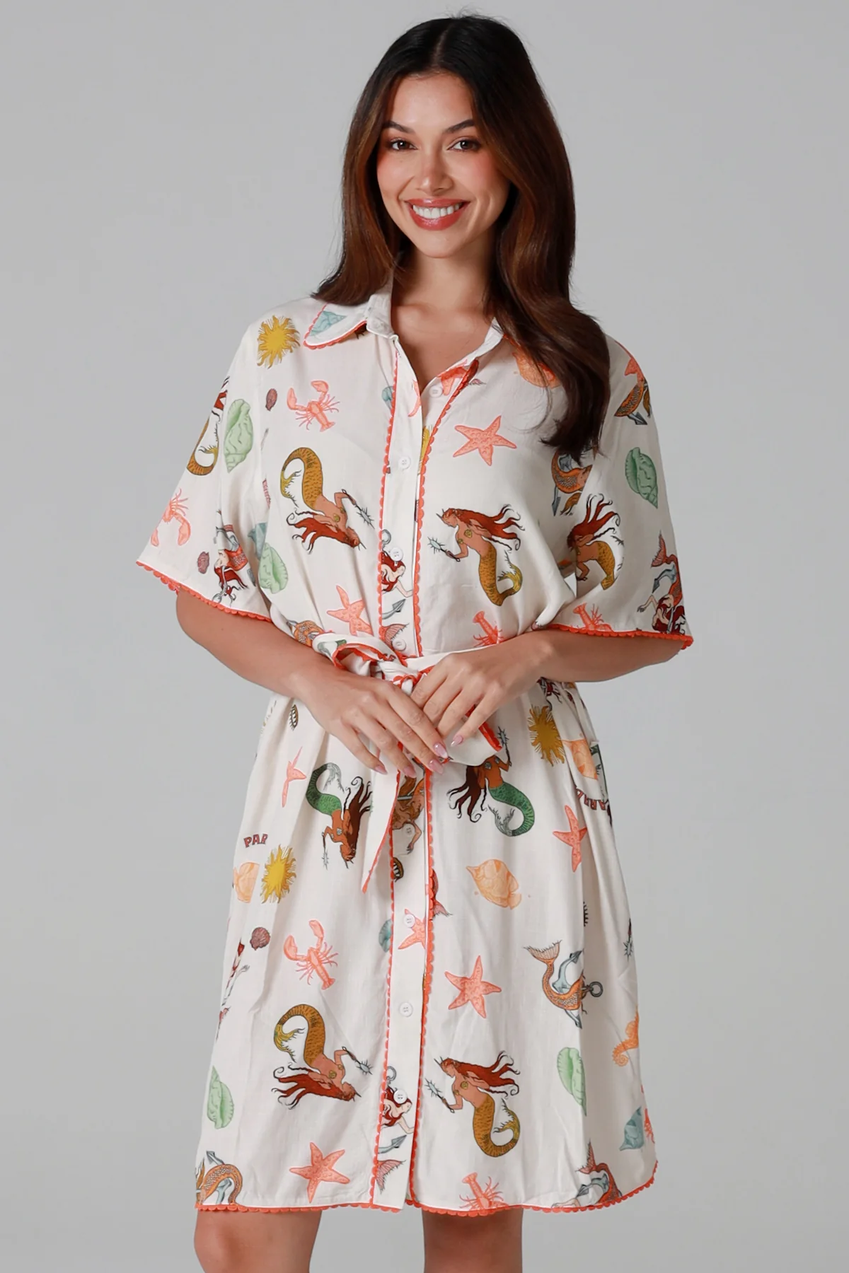 Mermaid Shirt Dress