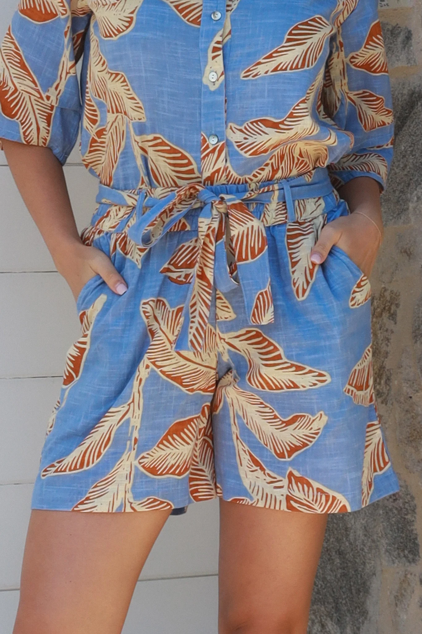 Sunset Cotton Shorts